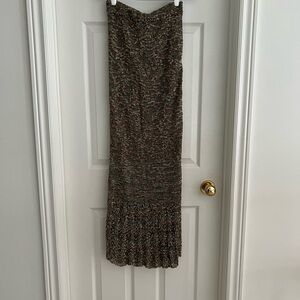Beautiful lightweight slinky knit maxi skirt